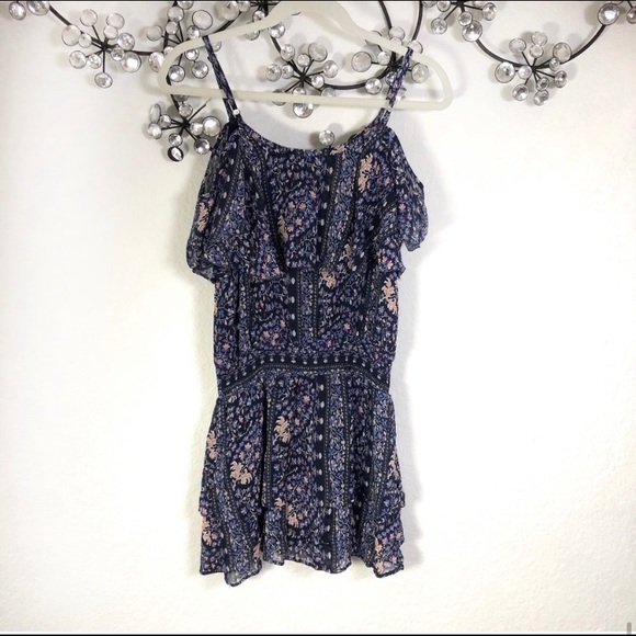 Paige Floral Ruffle Mini Dress - Picture 6 of 6